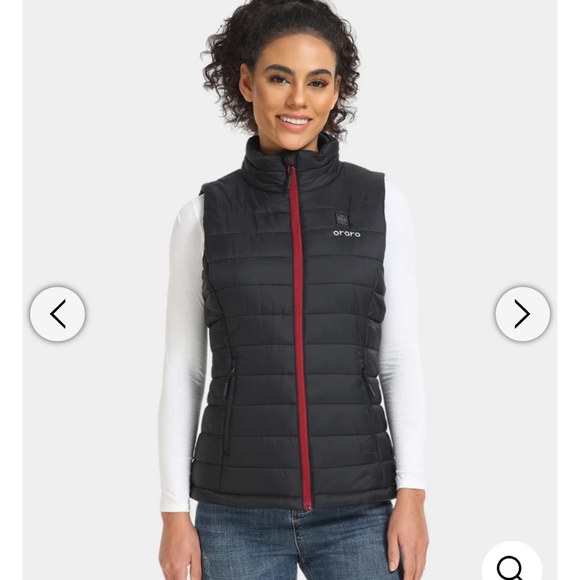 Ororo Women's Classic Black Puffer Vest sz Small - Picture 7 of 16